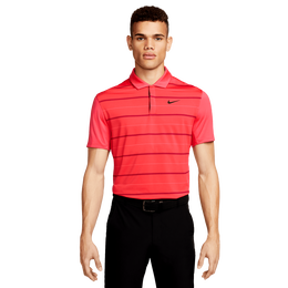 Dri-FIT Tiger Woods Men&#39;s Striped Golf Polo